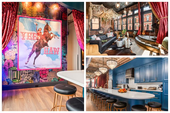 ✨ The Velvet Songbird | Downtown Nashville Luxe Retreat for 24